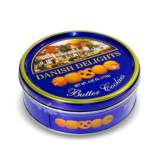 [30466] LATA DE GALLETAS DANISH DELIGHTS 340 GRAMOS