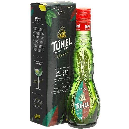 [31502] LICOR DE HIERBAS TUNEL DULCE CON ESTUCHE 700 ML