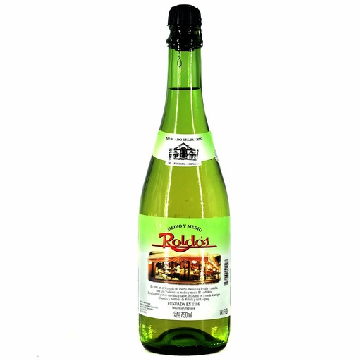 [1006] MEDIO Y MEDIO ROLDOS BLANCO 750 ML