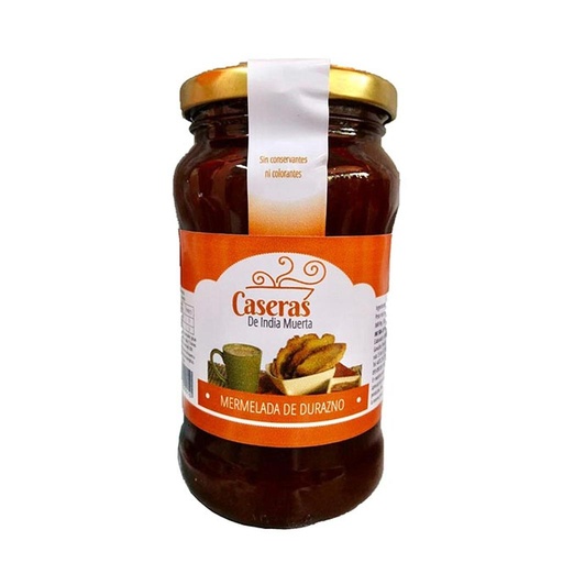 [33410] MERMELADA CASERAS DE INDIA MUERTA DURAZNO 460 GRAMOS