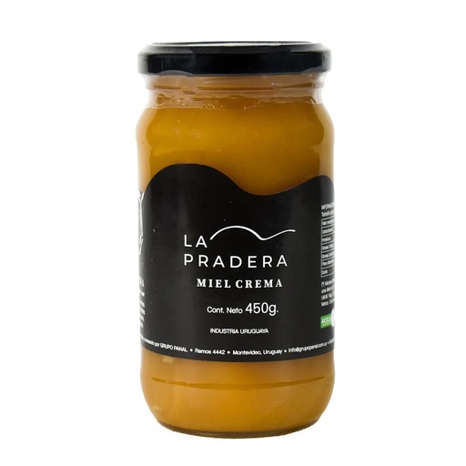 MIEL LA PRADERA CREMA 450 GRAMOS