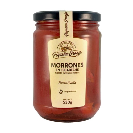 MORRONES EN ESCABECHE PEQUEÑA GRANJA 540 GRAMOS