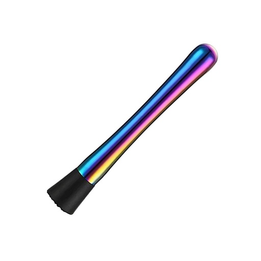[4761] MORTERO DE COCTELERIA ACERO INOXIDABLE RAINBOW