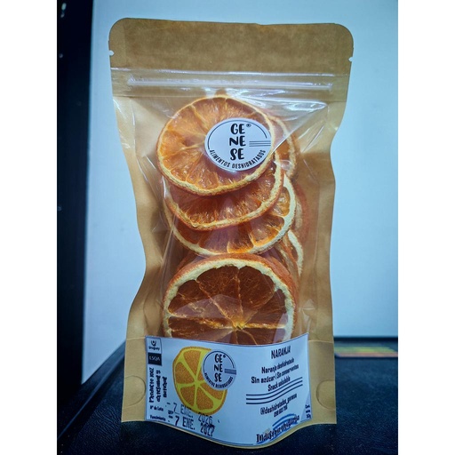 [32462] NARANJA DESHIDRATADA GENESE 50 GRAMOS