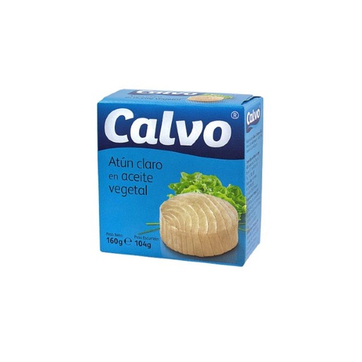 [3775] ATUN CALVO EN ACEITE 160 GAMOS