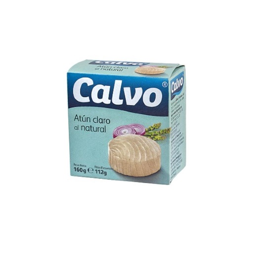 [3776] ATUN CALVO NATURAL 160 GRAMOS