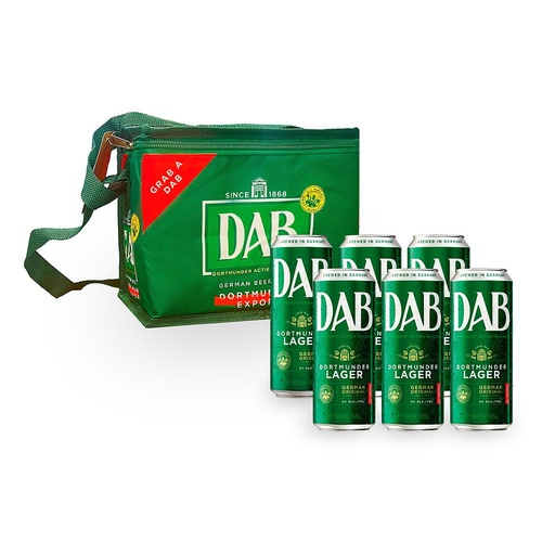 PACK CERVEZAS DAB 500 CC X 6 + NEVERITA
