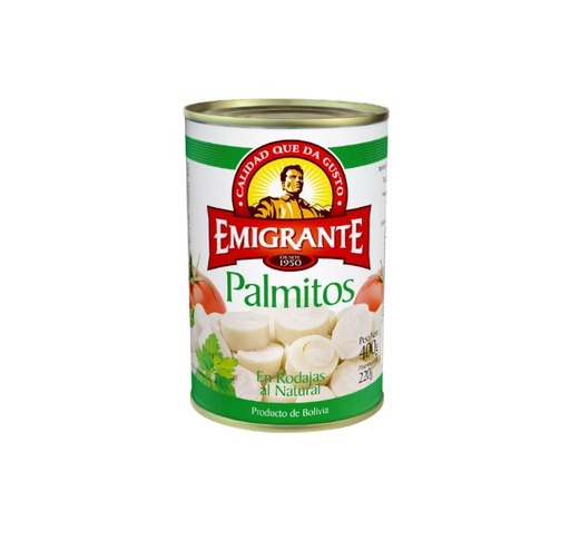 [31599] PALMITOS EN RODAJAS EMIGRANTE 400 GRAMOS