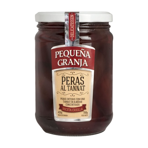 [35871] PERAS AL TANNAT PEQUEÑA GRANJA  700 GRAMOS