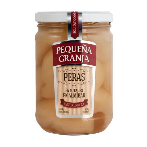 PERAS DELICATESSEN PEQUEÑA GRANJA  700 GRAMOS