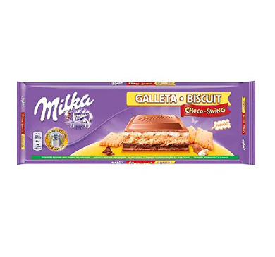 CHOCOLATE MILKA CHOCO SWING 300 GRAMOS