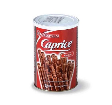 [3223] BARQUILLO CAPRICE RELLENOS CHOC Y AVALLANA 400G