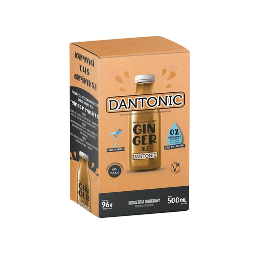 [31181] REFRESCO EN POLVO DANTONIC GINGER ALE 48 GRAMOS