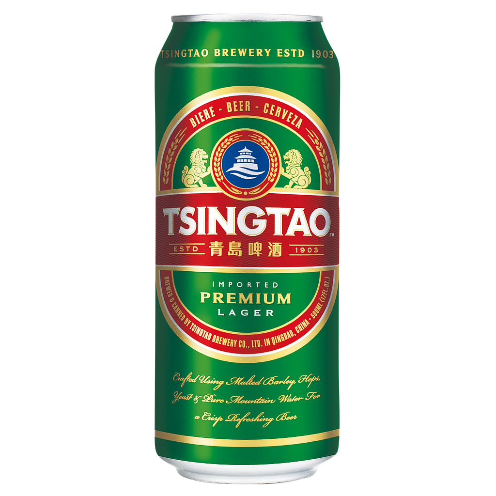 CERVEZA TSINGTAO LATA 500 ML