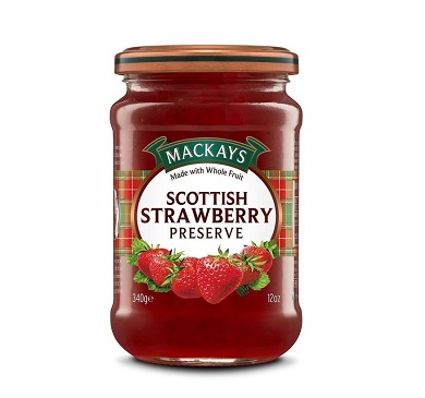 MERMELADA MACKAYS FRUTILLA 340 GRAMOS