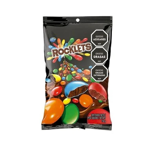 ROCKLETS ARCOR BOLSA 150 GRAMOS