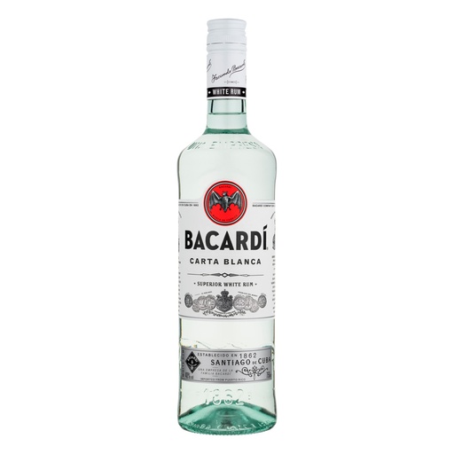[1636] RON BACARDI CARTA BLANCA 700 ML