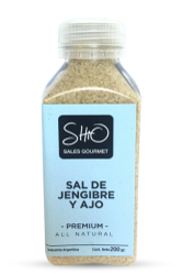 SAL GOURMET SHIO JENGIBRE Y AJO 200 GRAMOS