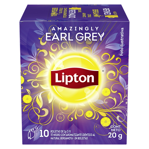 [33286] TE LIPTON EARL GREY 10 SOBRES