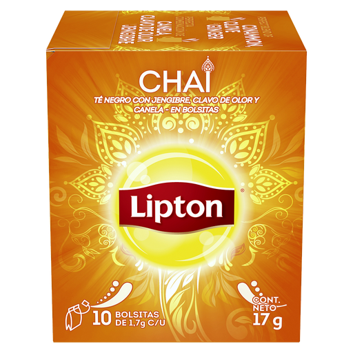 [33287] TE NEGRO LIPTON CHAI 10 SOBRES