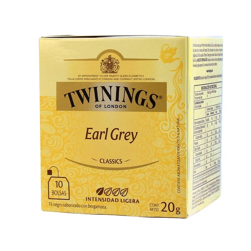 [1804] TE TWININGS EARL GREY 10 SOBRES