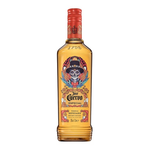 TEQUILA JOSE CUERVO  EDICION ESPECIAL CALAVERA REPOSADO 750 ML