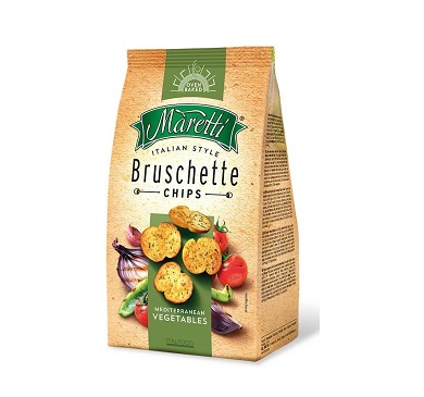 [1716] TOSTADITA MARETTI MIXED VEGETALES 140 GRAMOS