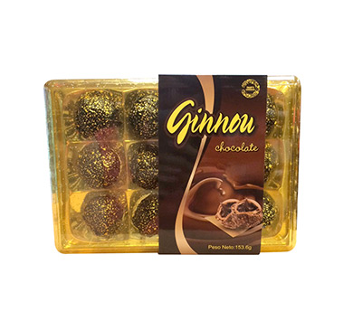 BOMBONES GINNOU CHOCOLATE 153.6 GRAMOS