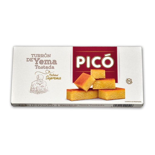 TURRON PICO YEMA TOSTADA 200 GRAMOS