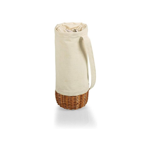 BOLSO BEIGE PARA BOTELLA CON AISLAMIENTO - PICNIC TIME