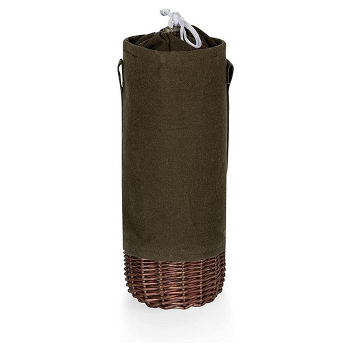 [31949] BOLSO VERDE PARA BOTELLA CON AISLAMIENTO - PICNIC TIME