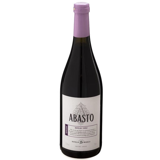 [4055] VINO ANTIGUA BODEGA ABASTO MARSELAN SHIRAZ 750 ML