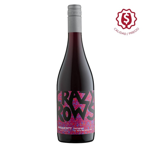VINO BISQUERTT CRAZY ROWS CARIGNAN 750 ML