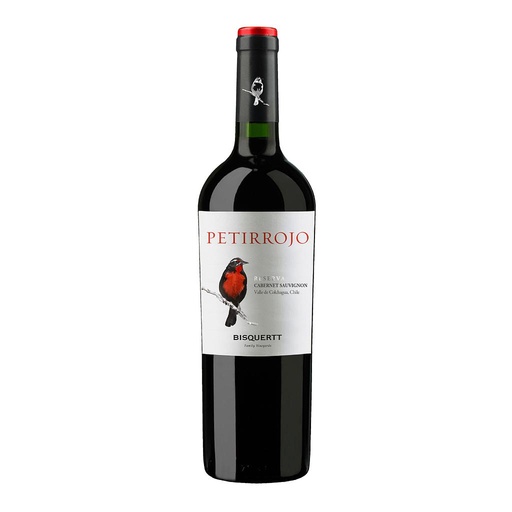 VINO BISQUERTT PETIRROJO CABERNET SAUVIGNON 750 ML