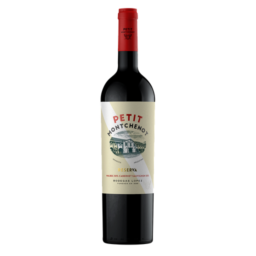 VINO BODEGAS LOPEZ PETIT MONTCHENOT RESERVA TINTO 750 ML