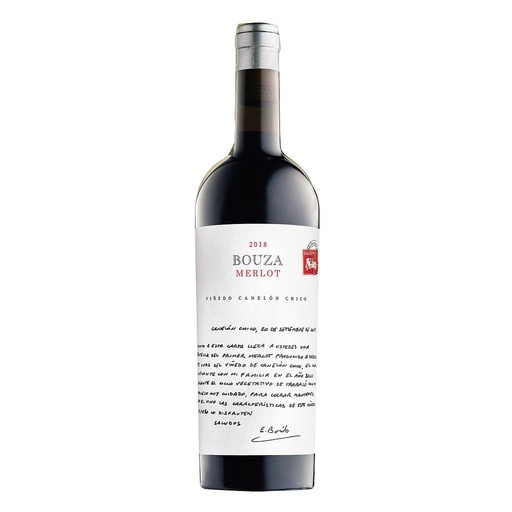 VINO BOUZA MERLOT CANELON CHICO 750 ML