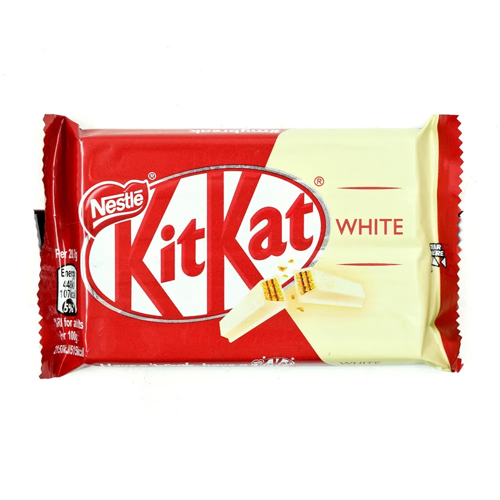CHOCOLATE KIT KAT FINGER WHITE 41.5 GRAMOS