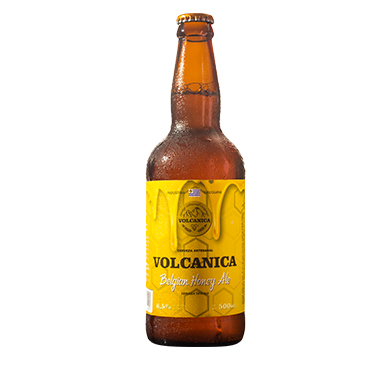 CERVEZA VOLCANICA HONEY 500 ML