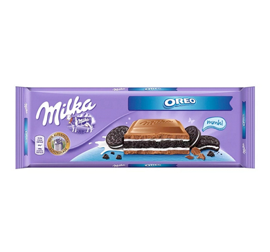 CHOCOLATE MILKA OREO 300 GRAMOS