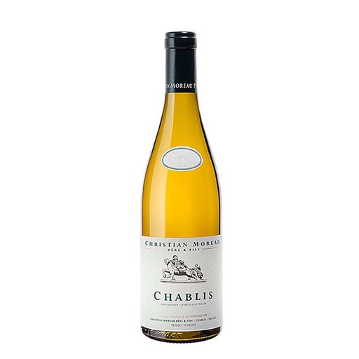 [32304] VINO CHRISTIAN MOREAU CHABLIS 2021 750 ML