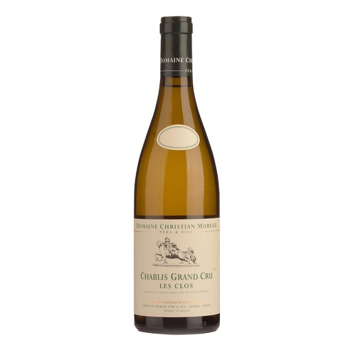 [32305] VINO CHRISTIAN MOREAU CHABLIS GRAND CRU LES CLOS 2021 750 ML