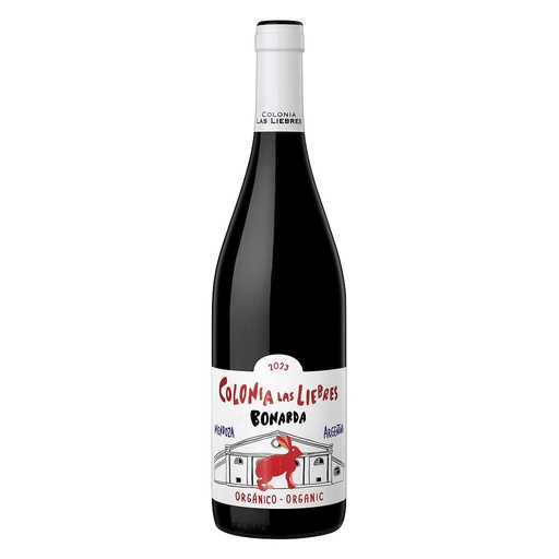 VINO COLONIA LAS LIEBRES BONARDA 750 ML