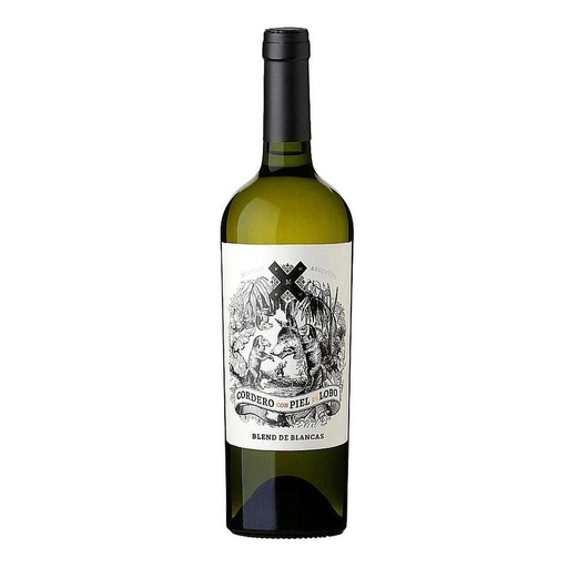 [30065] VINO CORDERO CON PIEL DE LOBO BLEND DE BLANCAS 750 ML