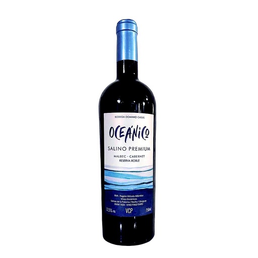 [34659] VINO DOMINIO CASSIS OCEANICO BLEND RESERVA ROBLE 750 ML