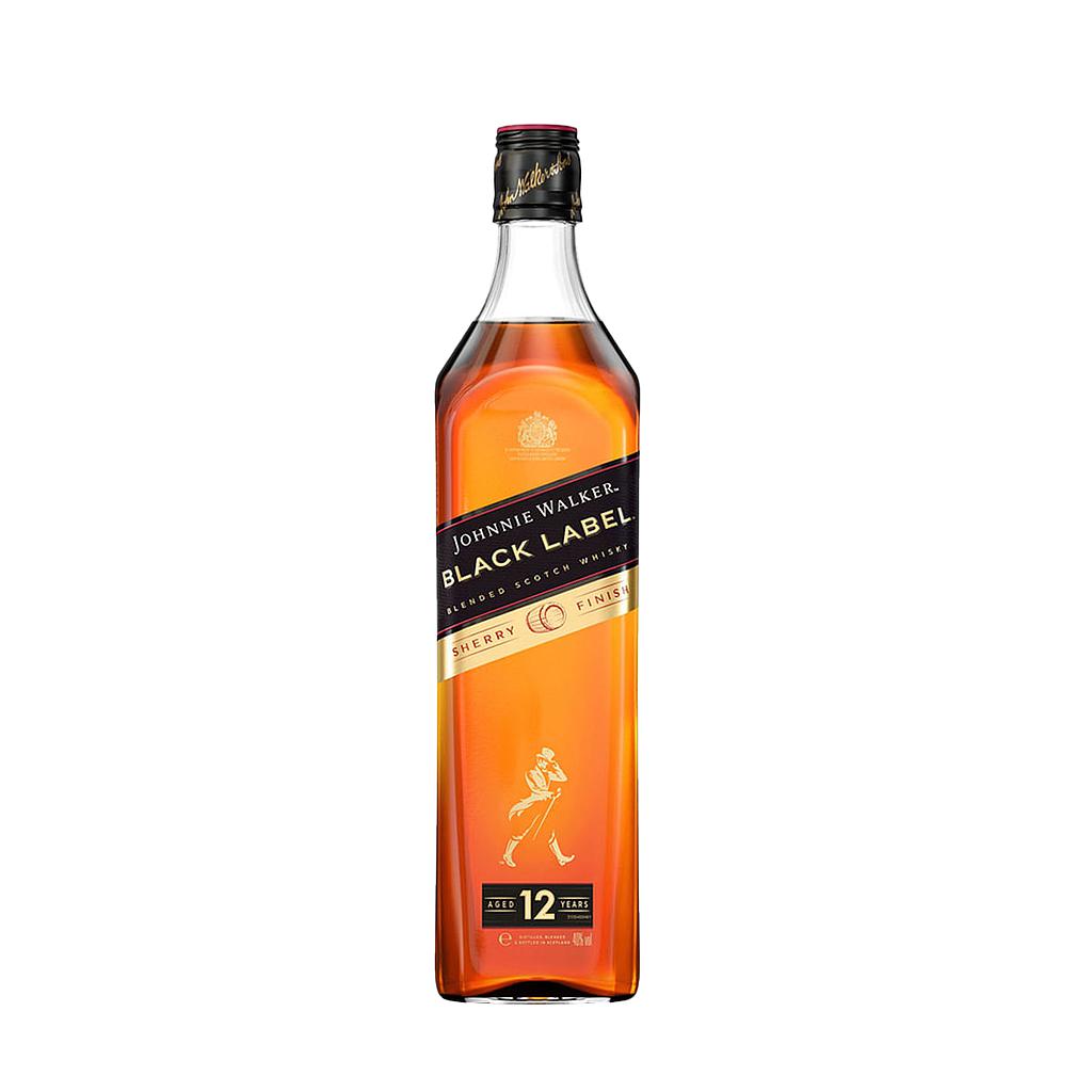 WHISKY ESCOCES JOHNNIE WALKER BLACK LABEL 750 ML