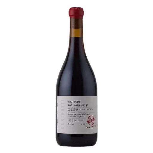 [687] VINO DURIGUTTI PROYECTO LAS COMPUERTAS MALBEC 1914 750 ML