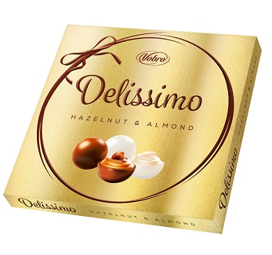 BOMBONERA VOBRO DELISSIMO AVELLANAS ENTERAS 195 GRAMOS