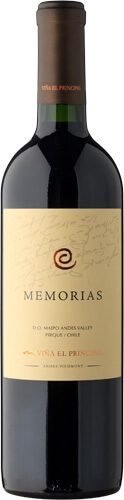 [4692] VINO EL PRINCIPAL MEMORIAS 2018 750 ML