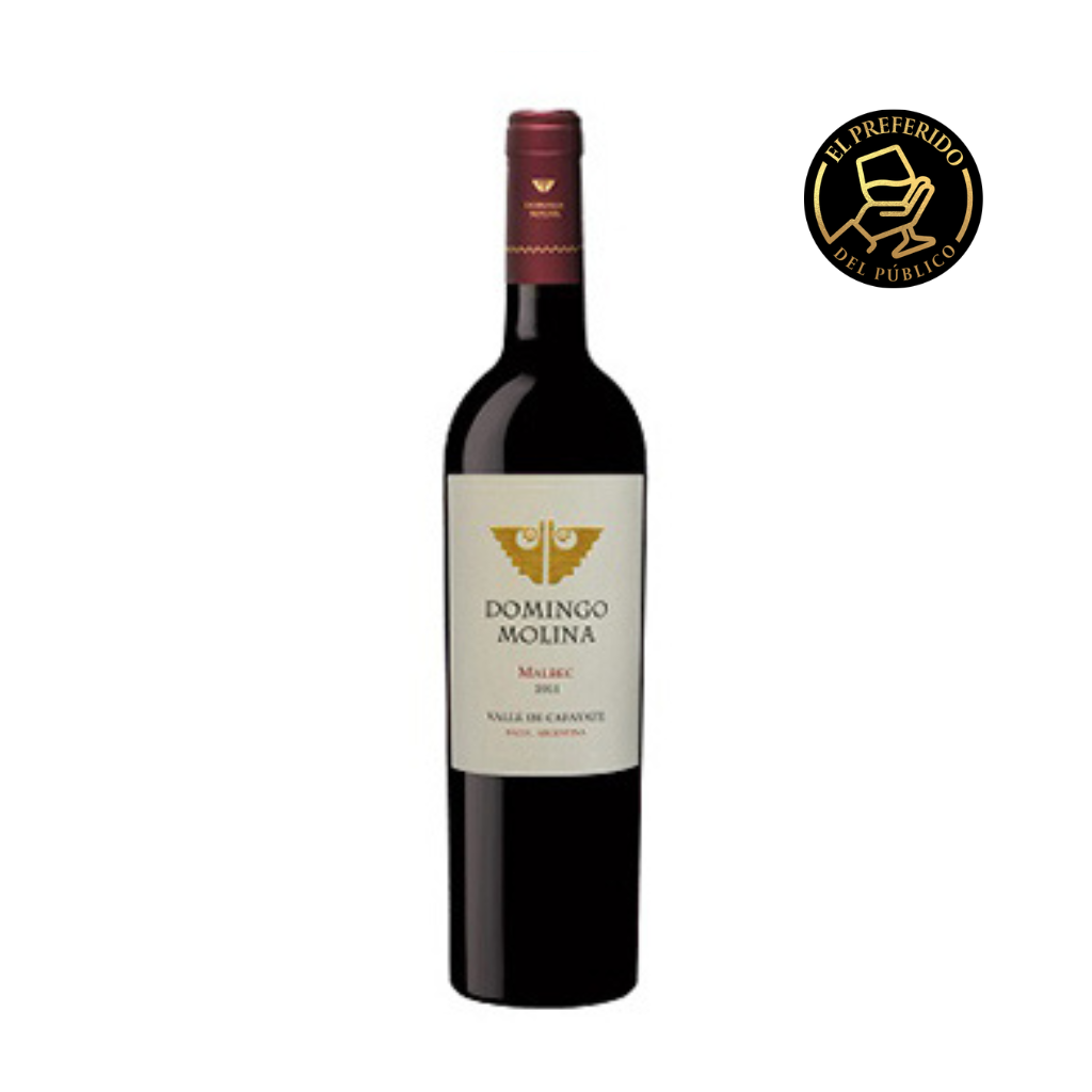 VINO DOMINGO MOLINA MALBEC 750 ML