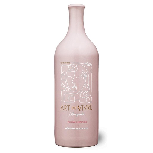 [1420] VINO GERARD BERTRAND ART DE VIVRE LANGUEDOC ROSE 750 ML